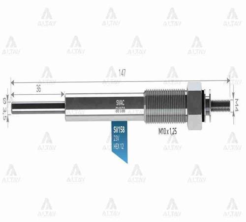 KIZDIRMA BUJİSİ (ISITMA) CANTER FUSO 511 / 711 / PAJERO 4M40 115. ME202785 (10 ADET)