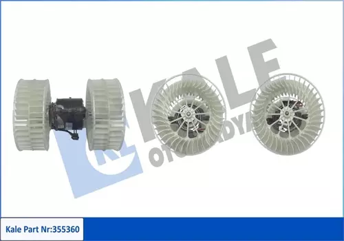 KALORIFER MOTORU ON MERCEDES VITO W639 2003 A0008358304