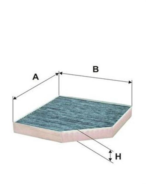 POLEN FİLTRESİ A6- A7- A8 2.0-2.8-3.0 FSI-TDI 2011  KARBONLU 4H0819439