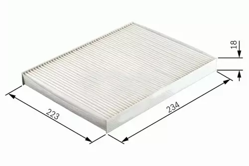 POLEN FİLTRESİ MEGANE SCENIC 1.4-1.6-1.9-2.0 1997-1999 7700428820