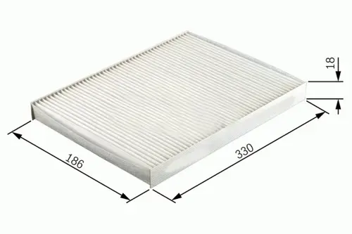 POLEN FİLTRESİ CORSA B 1.2-1.4-TIGRA 1.4-1.6-COMBO 1.2-1.4-1.6-1.7D 1808604