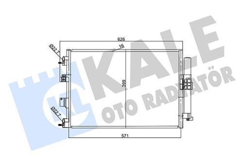 KLIMA RADYATORU KONDANSER FOCUS 3 2014C MAX 2015CONNECT 2013 KUGA 2 2014-2017 1.0 ECOBOOST 1.5TDCI 1.6TDCI E5 DV6119710AB DV6119710DB 1907402