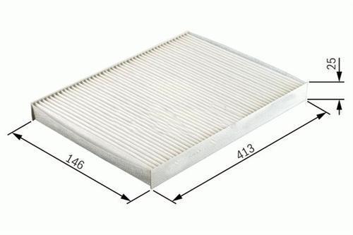 POLEN FİLTRESİ VECTRA B 1.6I-16I 165-1.8I 165-2.0-2.0I 165-2.5I 56-2.6I 56 1995-2002 1808607 90512779 90464424