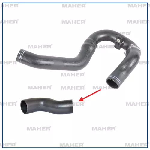 HORTUM TURBO (BÜYÜK PLASTİK PARÇA HARİÇ) DOBLO 2009 1.3 MULTIJET Y.M 51810956