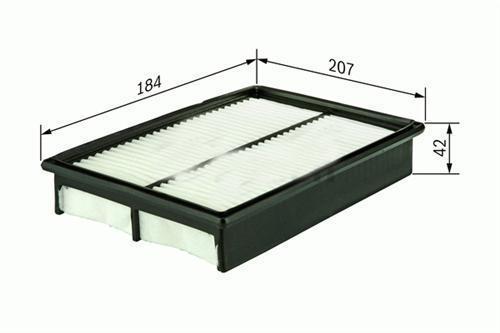 SA2148PL HAVA FİLTRESİ CIVIC 5-CIVIC 6 1991-1996 C2138/3 X 17220PO7000