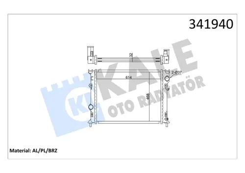 RADYATÖR CHRYSLER CHRYSLER 300C-CHRYSLER 300C TOURİNG AL-PL-BRZ 5170742AA 68050131AA 68050126AA