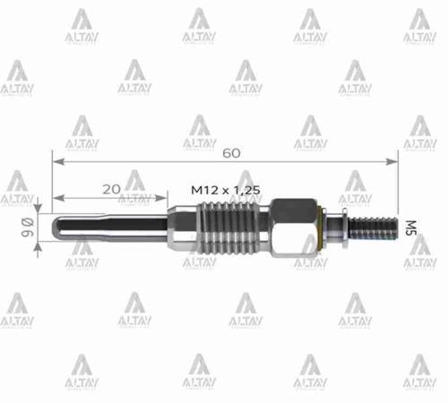 KIZDIRMA BUJİSİ (ISITMA) T4 / CADDY 1.9-2.4 AJA-1Y-AAB N10213002 (10 ADET)