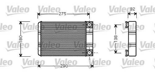 KALORIFER RADYATORU MERCEDES W203 CL203 S203 C209 A209 R230 A2038300161