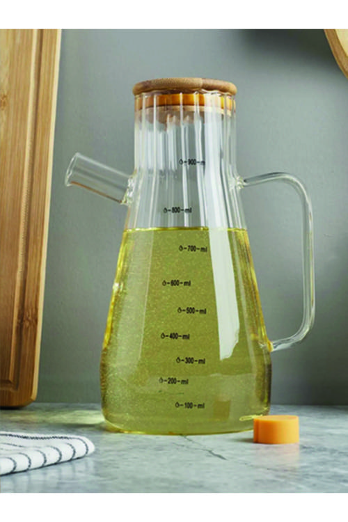 Hop Gross Gael Line Cam Borosilikat Yağlık Sirkelik 900 Ml