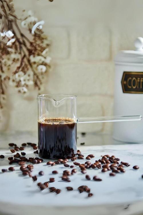 Fsmarc Borosilikat Cam Lüx Cezve 400 Ml