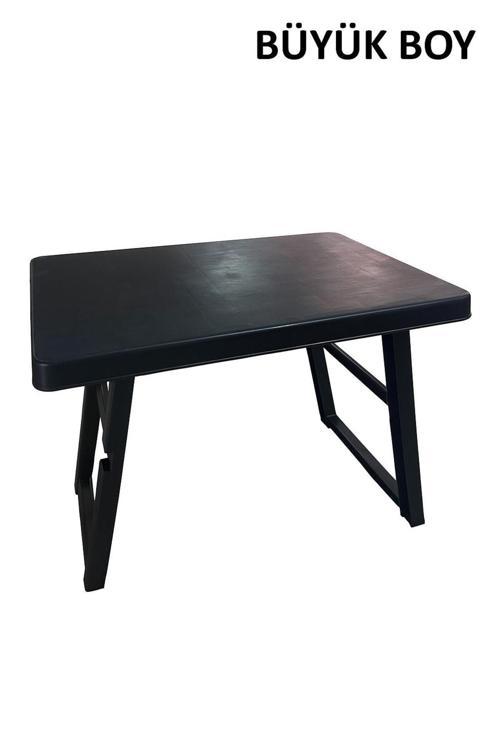 Furnora Portatif Plastik Piknik Sehpası Katlanabilir 40X50