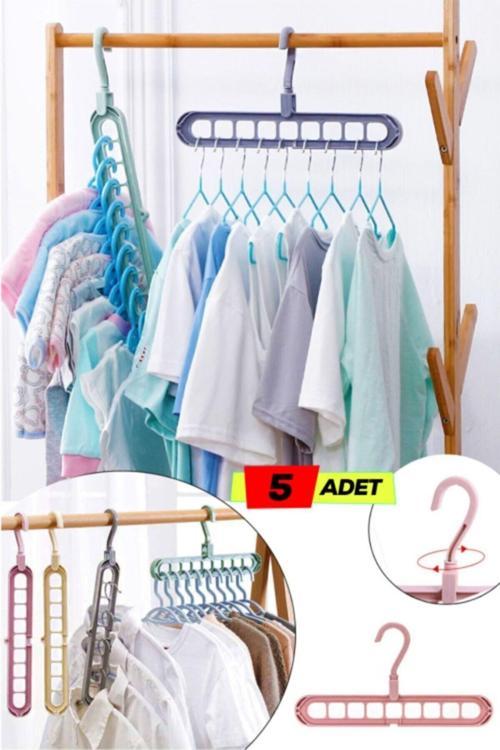 Organizerci 5 Adet Sihirli Askı