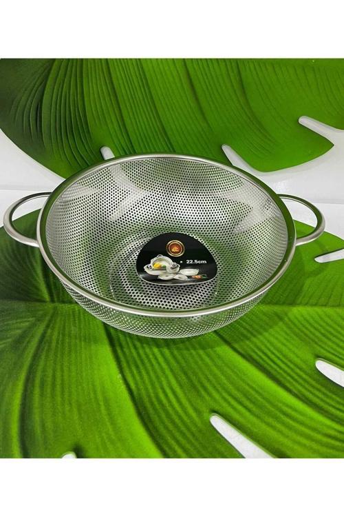 Hibana Metal Çelik Makarna Süzgeci 22,5Cm 