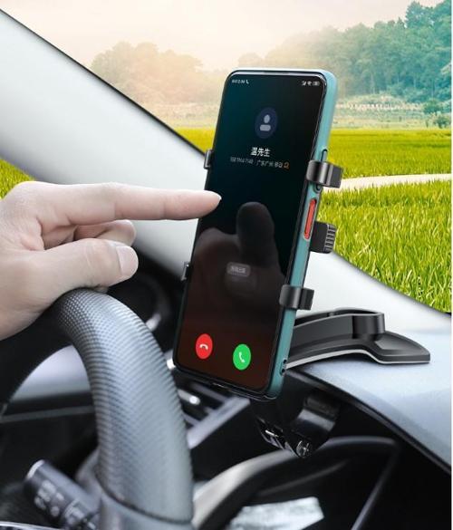 Araba Gösterge Üstüne Takılan 360 Oynar Başlıklı Telefon Tutucu (5060)