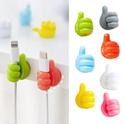 El Şeklinde Kauçuk Çok Amaçlı Kablo Tutacak 10 Adet (5060)