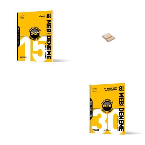 Hız LGS 8. Sınıf Türkçe ve İnkılap MEB Uyumlu Deneme Sınavı + Telefon Standı