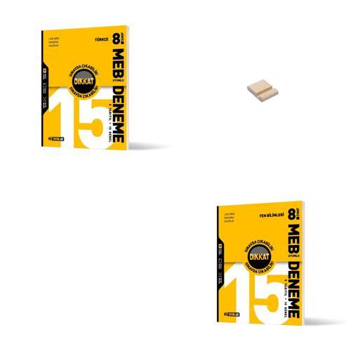 Hız LGS 8. Sınıf MEB Uyumlu Türkçe ve Fen Bilimleri Deneme Sınavı + Telefon Standı