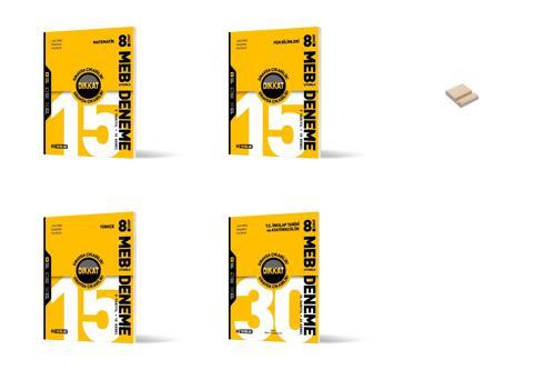 Hız LGS 8. Sınıf Matematik Fen Türkçe ve İnkılap MEB Uyumlu Deneme Sınavı 4lü Set 