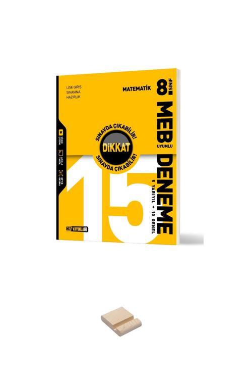 Hız LGS 8. Sınıf Matematik MEB Uyumlu Deneme Sınavı + Telefon Standı