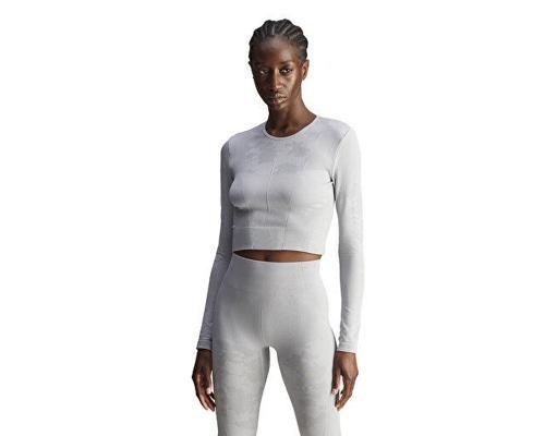 Asmc Tst S Ls Kadın Antrenman Tişörtü IW9829 Gri