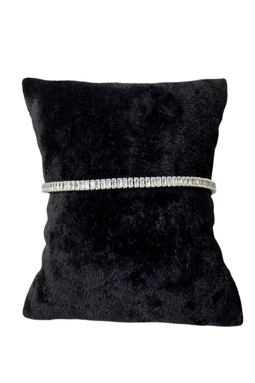 - Melik 9215 1200 Su Yolu Taşlı Bileklik Paslanmaz Çelik Ayarlanabilir Bileklik