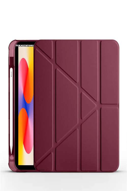 Huawei Matepad Se 11'' inç 2024 Kılıf Kalem Bölmeli Standlı Kapaklı Uyku Modlu Akıllı Kılıf