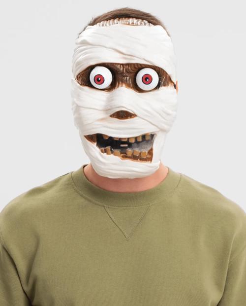 Sallanan Yaylı Oynar Gözlü Mumya Maskesi