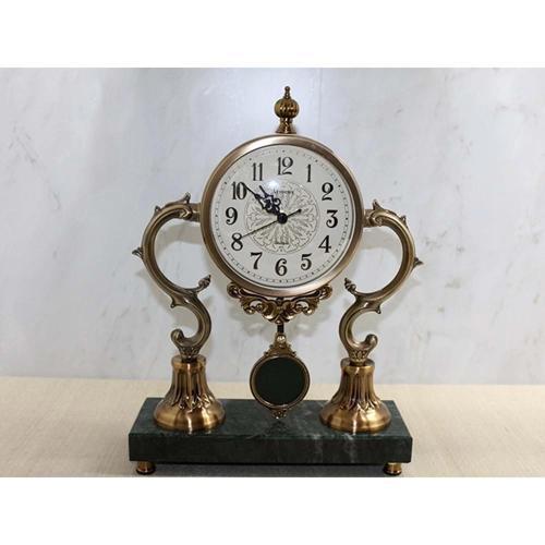 Altı Mermer Sarkaçlı Masa Üstü Saat