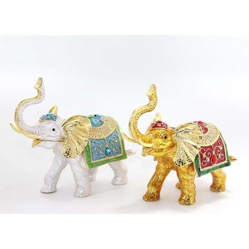 Taşlı Tekli Fil Figürü