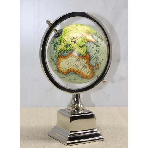 Dekoratif Dünya Küre Biblo