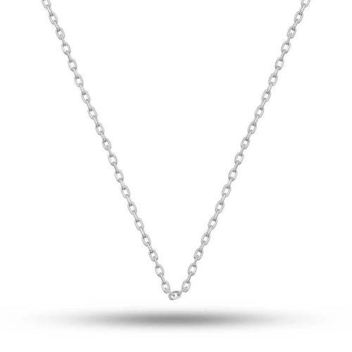 Gümüş 0.30 Mikron 55 Cm Forse Kadın Zincir