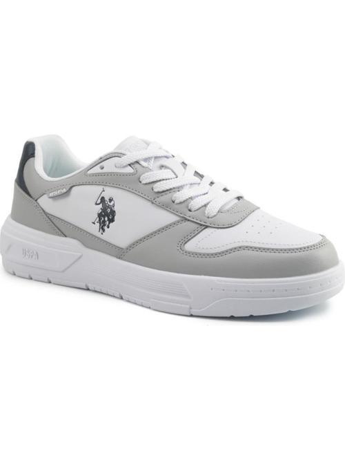 U.S.POLO ASSN REKE 5PR BEYAZ COMFORT CASUAL ANATOMİK SPOR AYAKKABISI