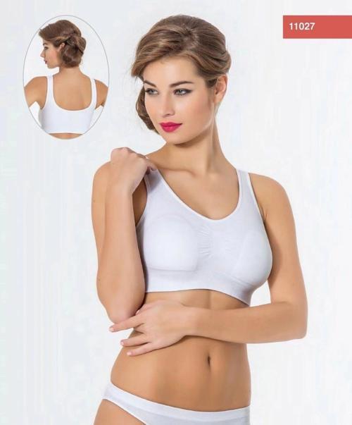 MDB Miss Fit 11027 Kalın Askılı Pedli Bustiyer