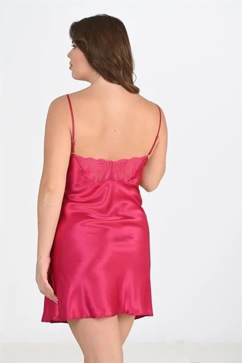 MDB MdbShop 2li Vişne Sabahlık Takımı Bigsize 6212