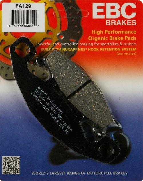 Fa129 1995-1997 Kawasaki ZL 600 Uyumlu Ön Fren Balatası Organik Balata