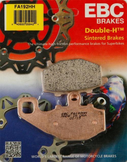 Fa192Hh 2003-2006 Kawasaki Z 1000 Uyumlu Arka Fren Balatası Sinterli Balata