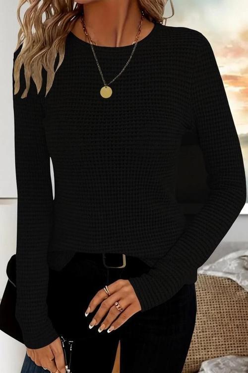 MDB Kadın Uzun Kollu Bisiklet Yaka Triko Kazak