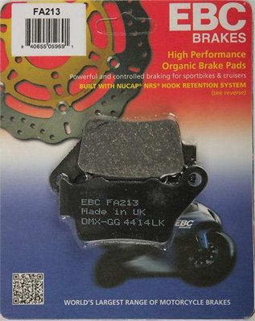 Yamaha Wr 125 X Arka Fren Balatası Ebc Fa213 Balata N11.337