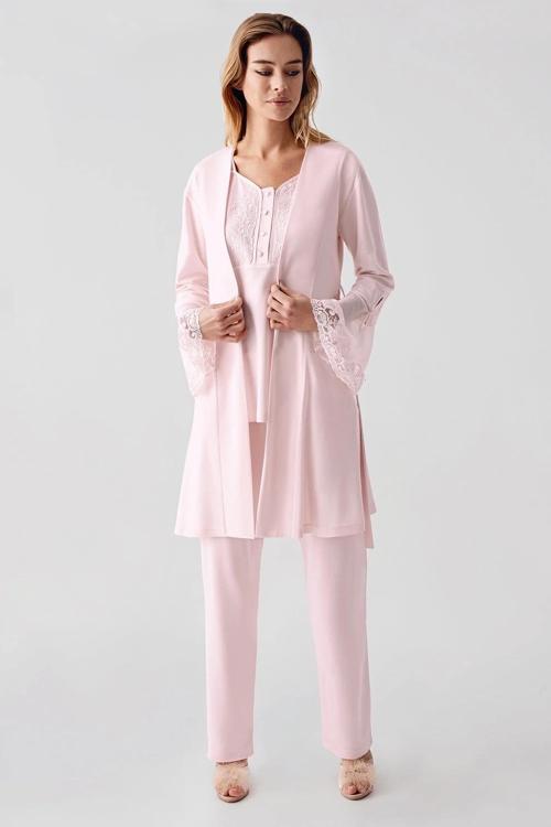 MDB Freshness 322 Kadın Sabahlıklı Pijama Takımı