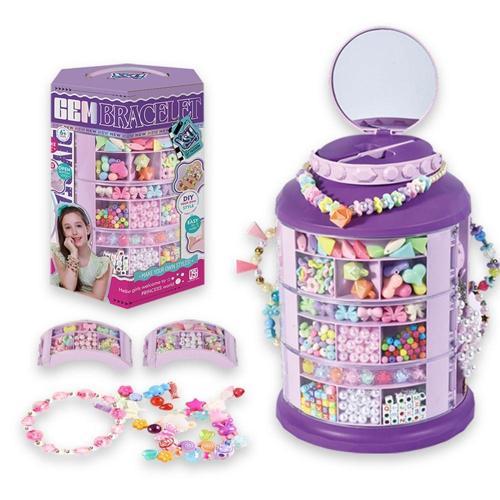 Boncuklu Takı Seti Çok Katmanlı Saklama Seti / KSY932