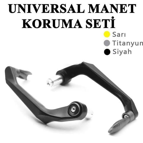 Motosiklet Manet Koruma Seti Standart Model Siyah Renk