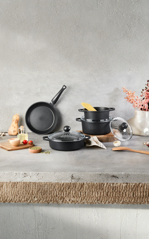 Elmas Döküm 7 Parça Set