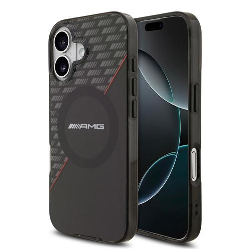 İphone 17 Kılıf Lisanslı M-Safeli Çift Katmanlı Kırmızı Çapraz Çizgili Kapak Siyah-Kırmızı