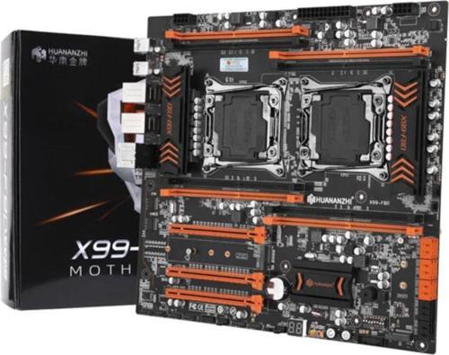 X99 Dual Ddr4 Soket 2011-3 Pin Çift İşlemcili Anakart