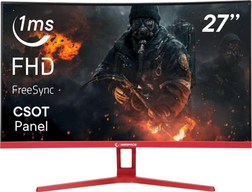 Compact Cm27R75C 27 1Ms Csot Va Full Hd Freesync Pc Curved Gaming Oyuncu Monitörü