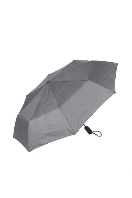 Siyah Ekoseli Tam Otomatik Erkek Şemsiye M21MAR7943AR002