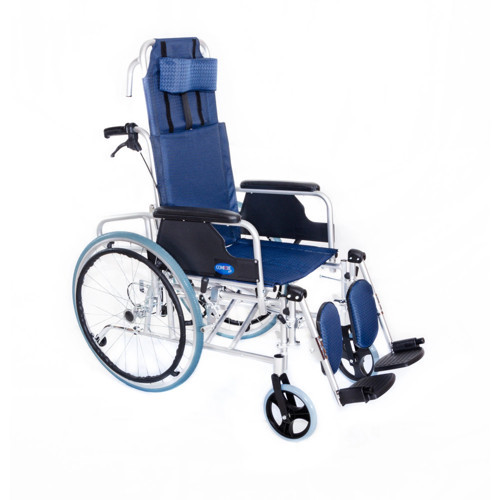 Alüminyum Tekerlekli Sandalye | Sırtı Yatar Ayak Kalkar Ergonomik Tasarım KY954LGC-46