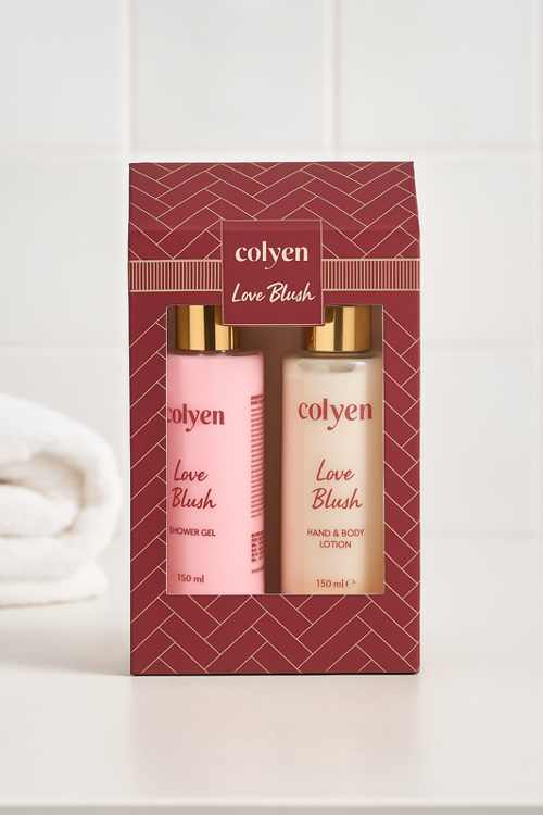 Love Blush Body Care Set – Duş Jeli & Losyon