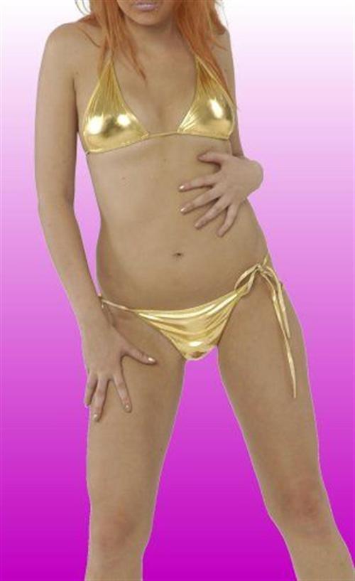 Kadın Giyim B120659 Lame Bikini Takım