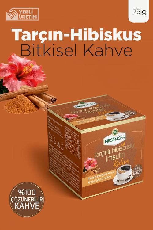 Tarçınlı Ve Hibiskuslu Kahve Bitkisel Karışımlı Çözünebilir Kahve 75Gr